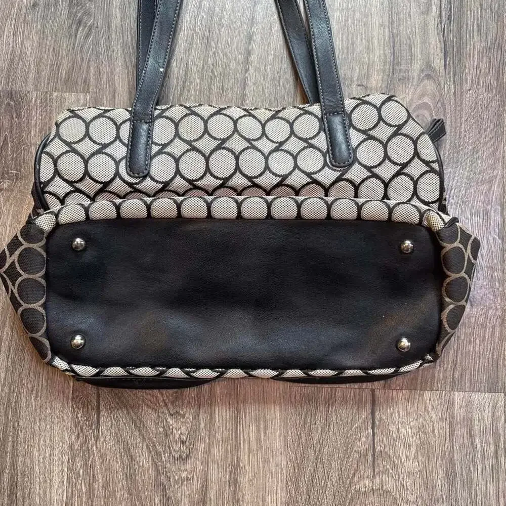 Nine West Y2K Geometric Print Shoulder Bag